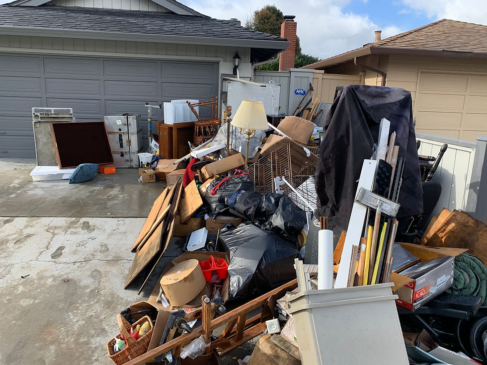 junk removal and hauling cleanout in Capitola CA
