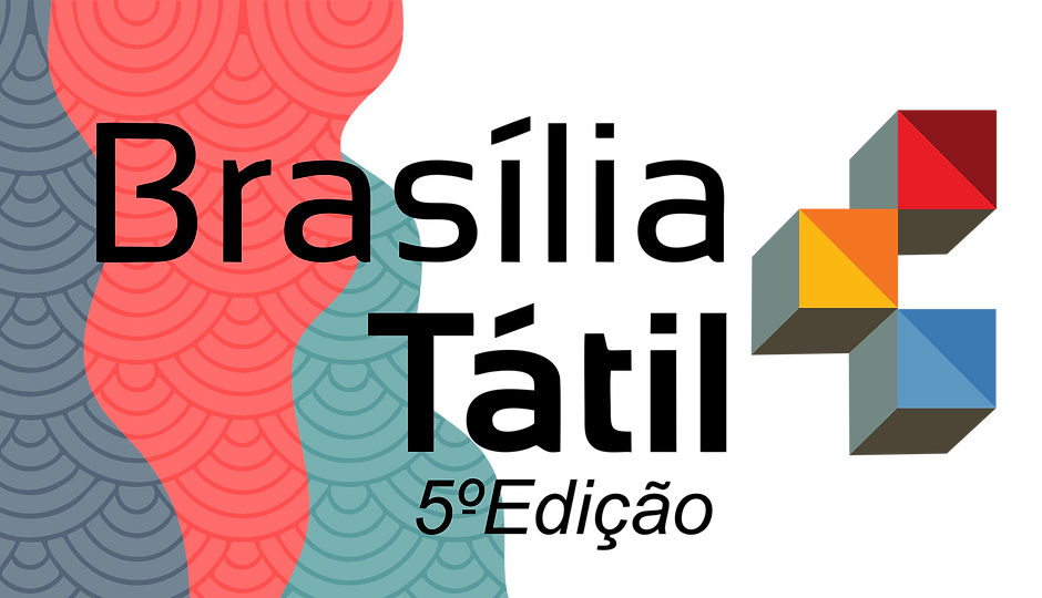 Imagem da arte da 5ª edição do projeto Brasília Tátil