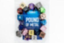 Pound of Metal Dice