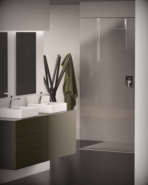 SWING - Bagno completo - chrome