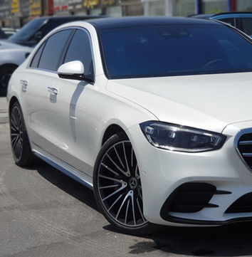 Mercedes S500 AMG Kit 2021 for Rent DBI Car Rental | Kuwait