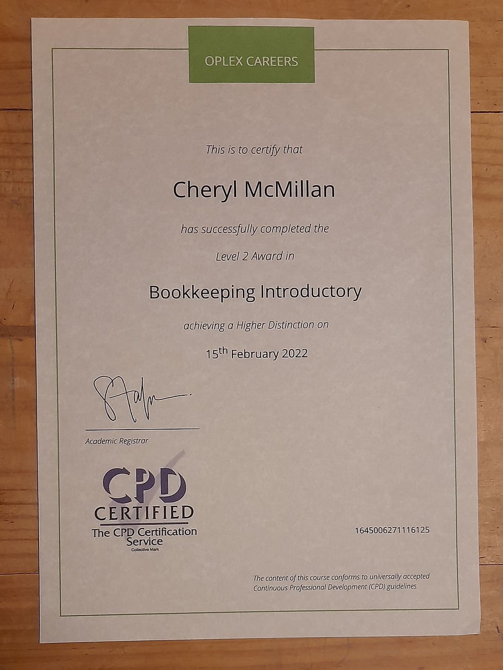 CPD Level 2