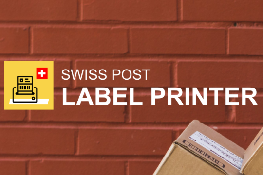 Swiss Post Label Printer banner