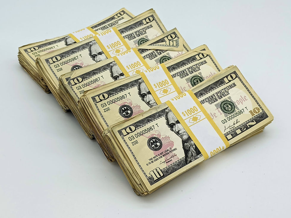 Thumbnail: $1K Distressed Full-Print Modern-Series Stack