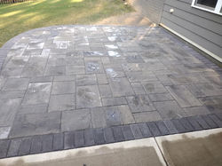 Round Corner Paver Patio