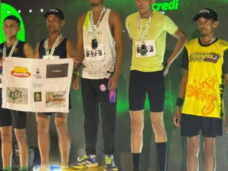 ✅Peixotense Leonardo Santos vence a Corrida Noturna Coopera Sicredi em Juína✅