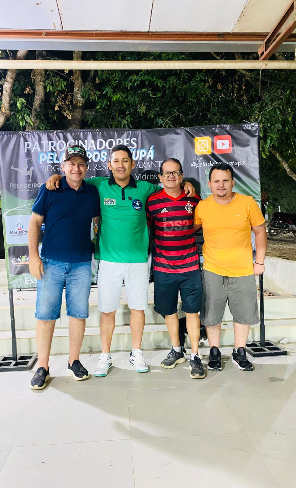 Organização e a mídia nacional Copa Regional Paulinho do Posto Futebol Society