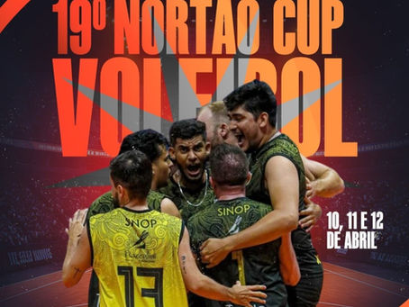 As inscrições do Nortão Cup de Voleibol vai até sexta-feira dia 03 de Abril