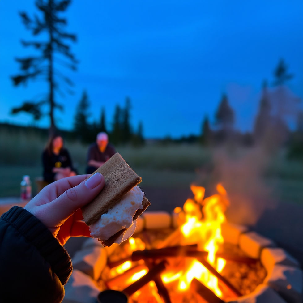 Bonfire and S'mores tonight!