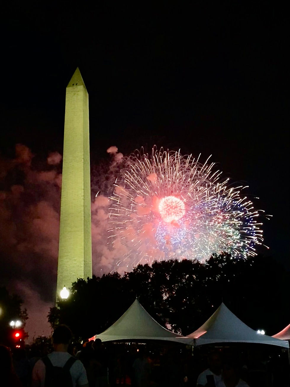 Great spot for D.C. fireworks!
