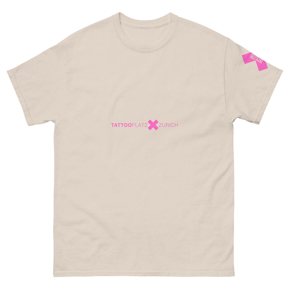 Miniaturbild: Pink Vulva Back Print T-Shirt