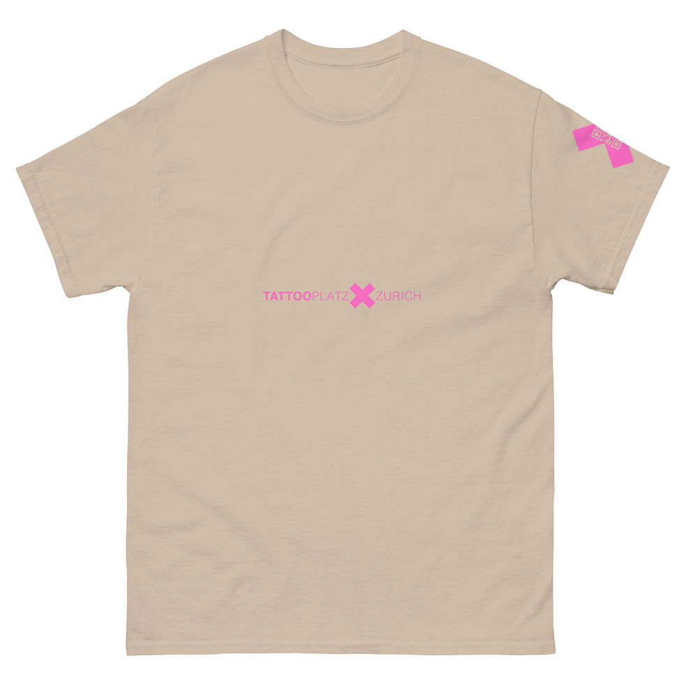 Miniaturbild: Pink Vulva Back Print T-Shirt
