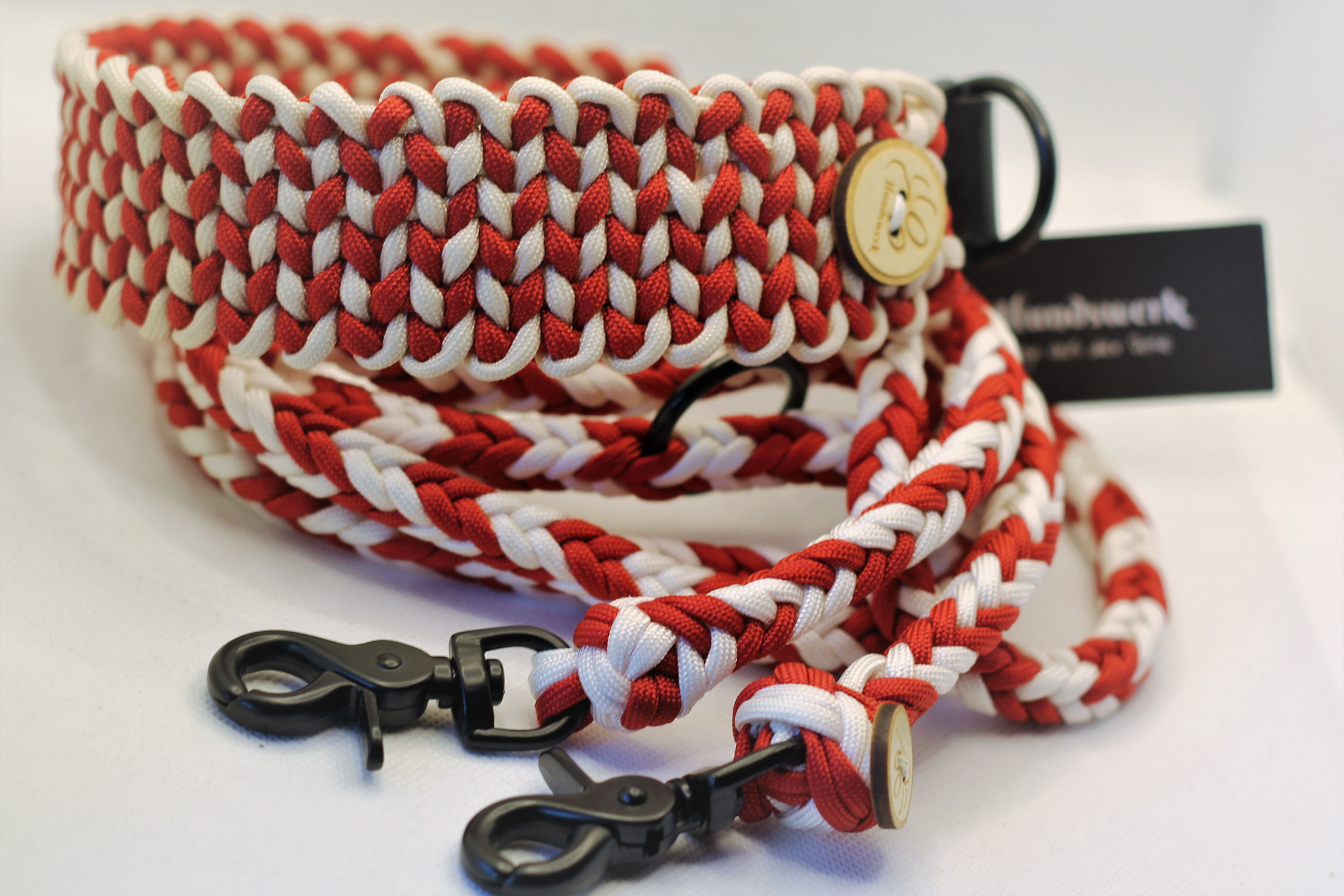 Hundswow SET Breit 43 - 47 cm mit Leder-Adapter