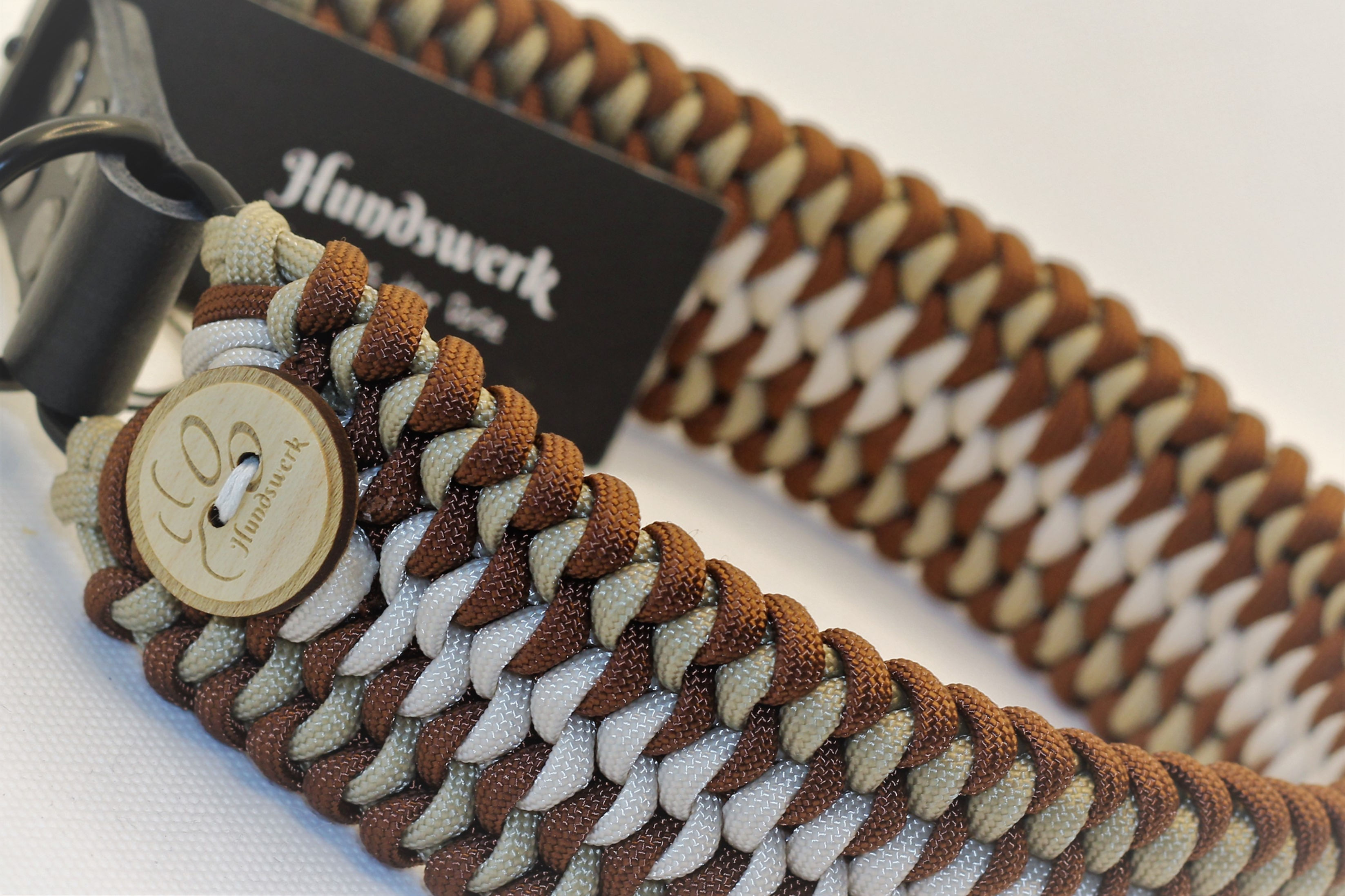 Hundswirrwarr Breit 45 - 50 cm mit Lederadapter