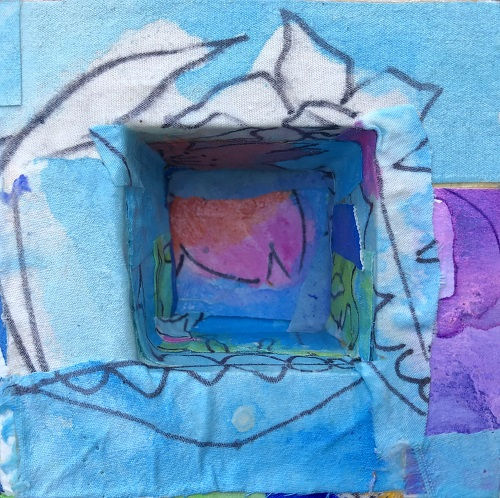 Thumbnail: mixed media on canvas 9