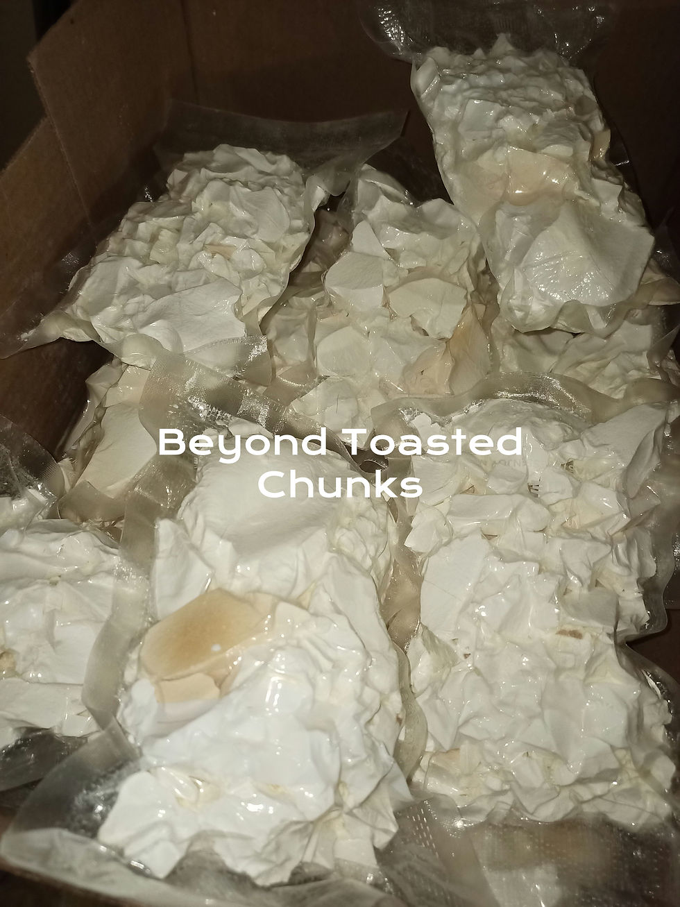 1XL/2XL BEYOND TOASTED Cornstarch Chunks!