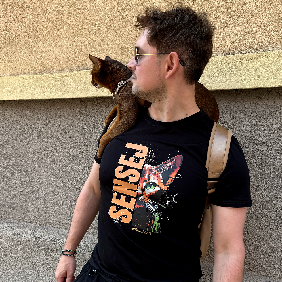 Miniatura: T-Shirt SENSEJ_CATS - LIMITED100