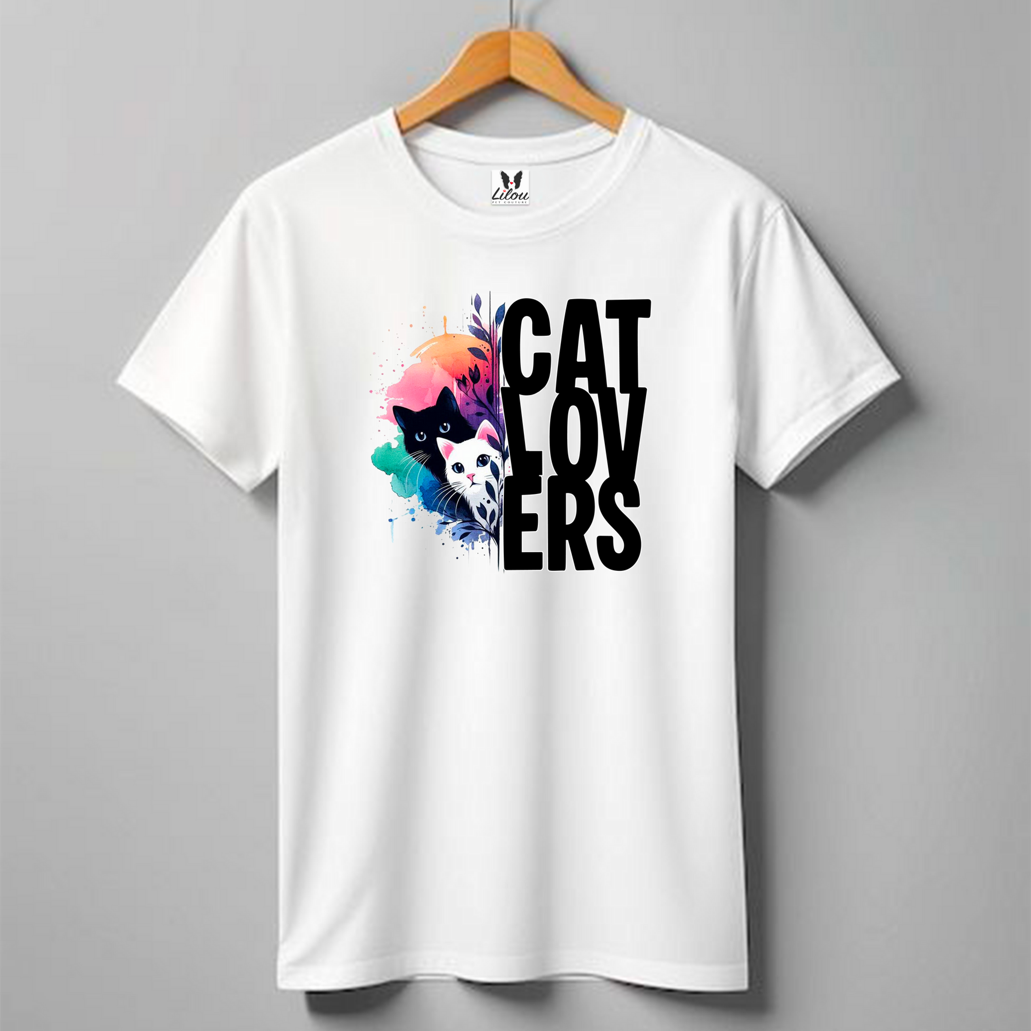 T-shirt GATTO - CAT LOVERS