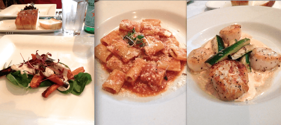 Dinner at Lucca
