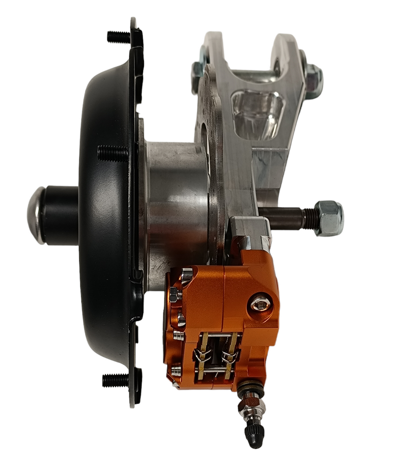 Miniatura: kit forcella modifica a disco BLACK