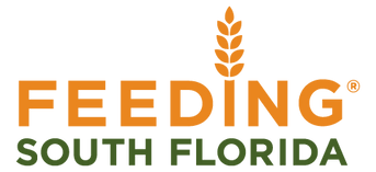 Feeding South Florida logo in orange and green.