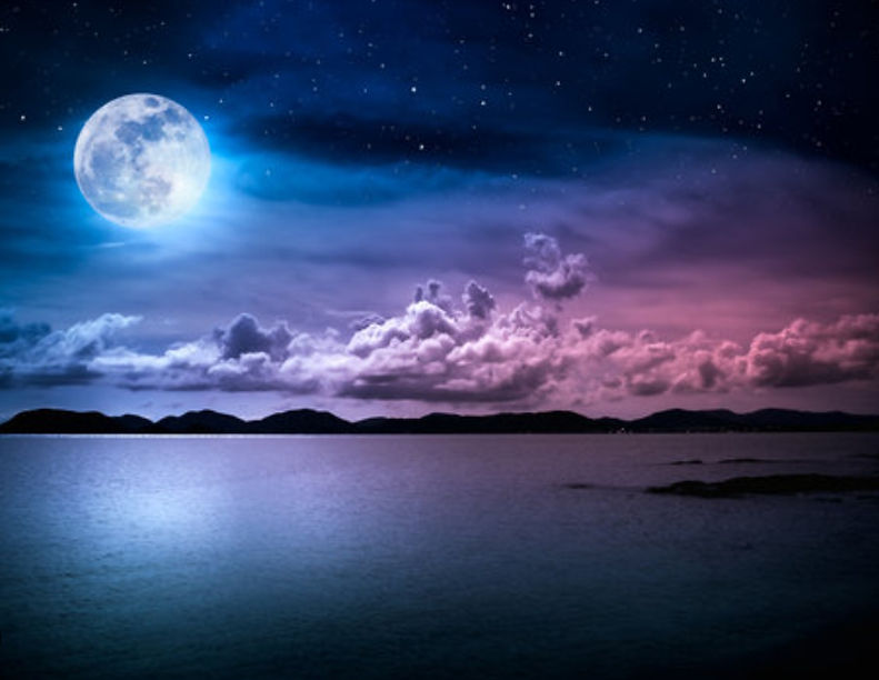 powerful purple and bright white ball of energy