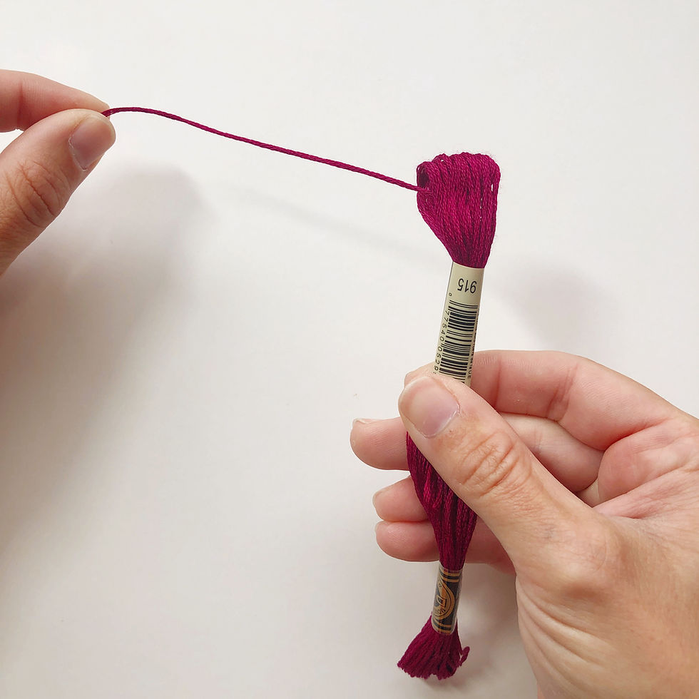 How to Separate Embroidery Thread Without Getting Knots