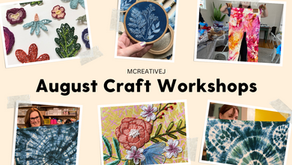 August Craft Classes and Events