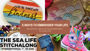 5 Ways to Embroider Your Life: Stitch the Rainbow with This Embroidery