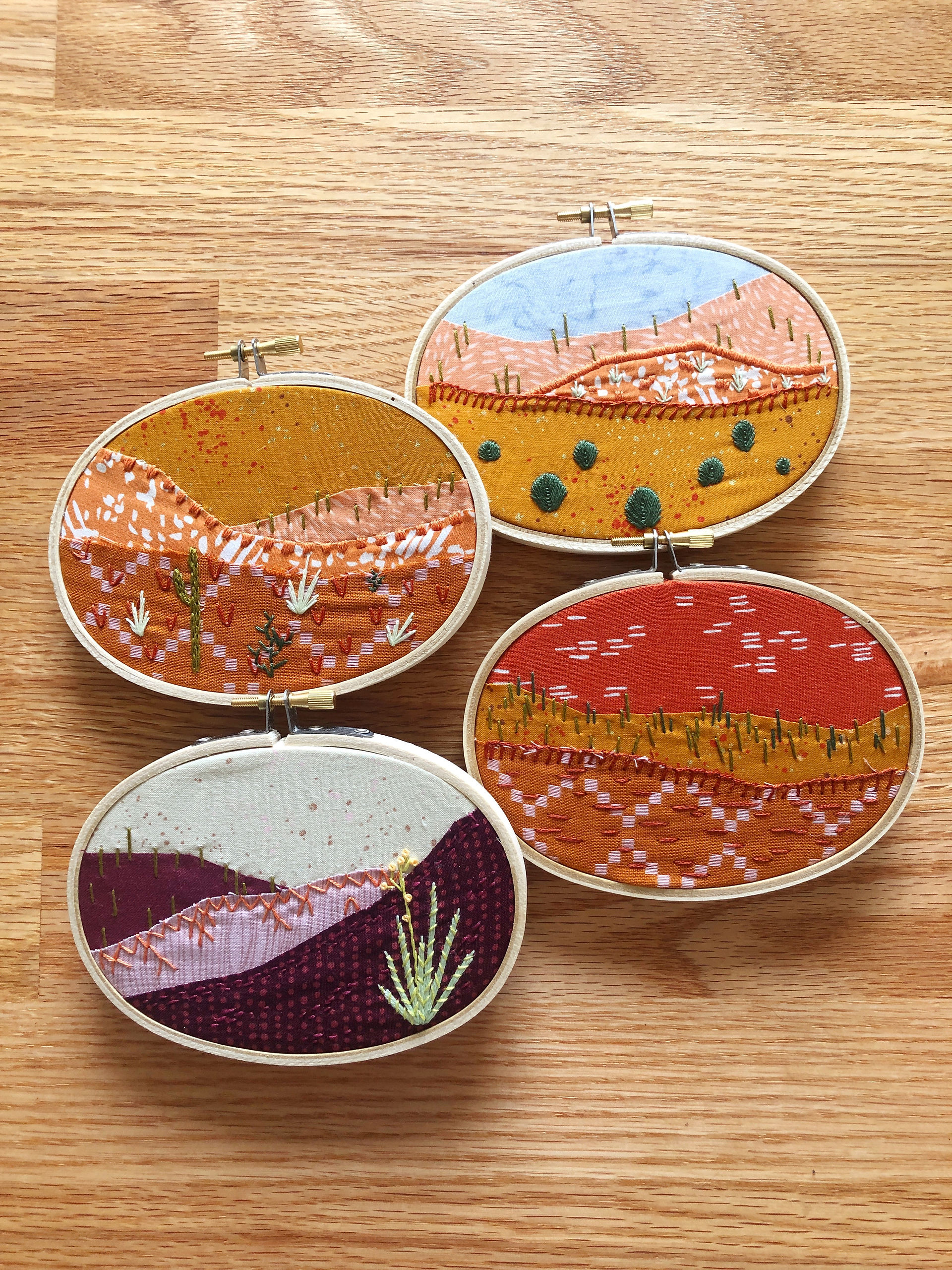 APPLIQUE CLASS: FABRIC LANDSCAPES