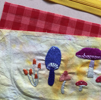 Magical Mushroom Embroidery Basics with MCreativeJ