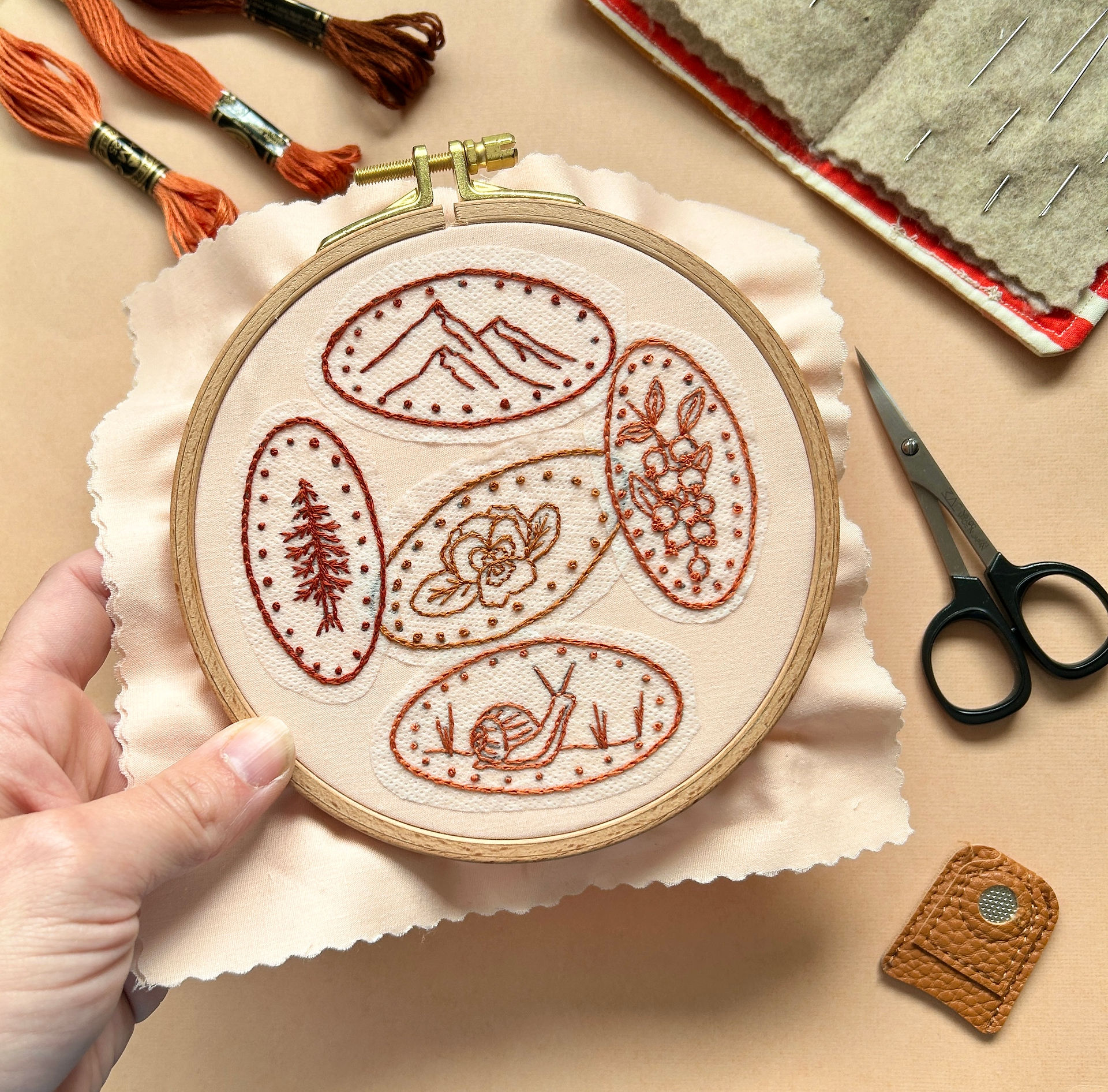 Pressed Pennies Stick & Stitch Patterns