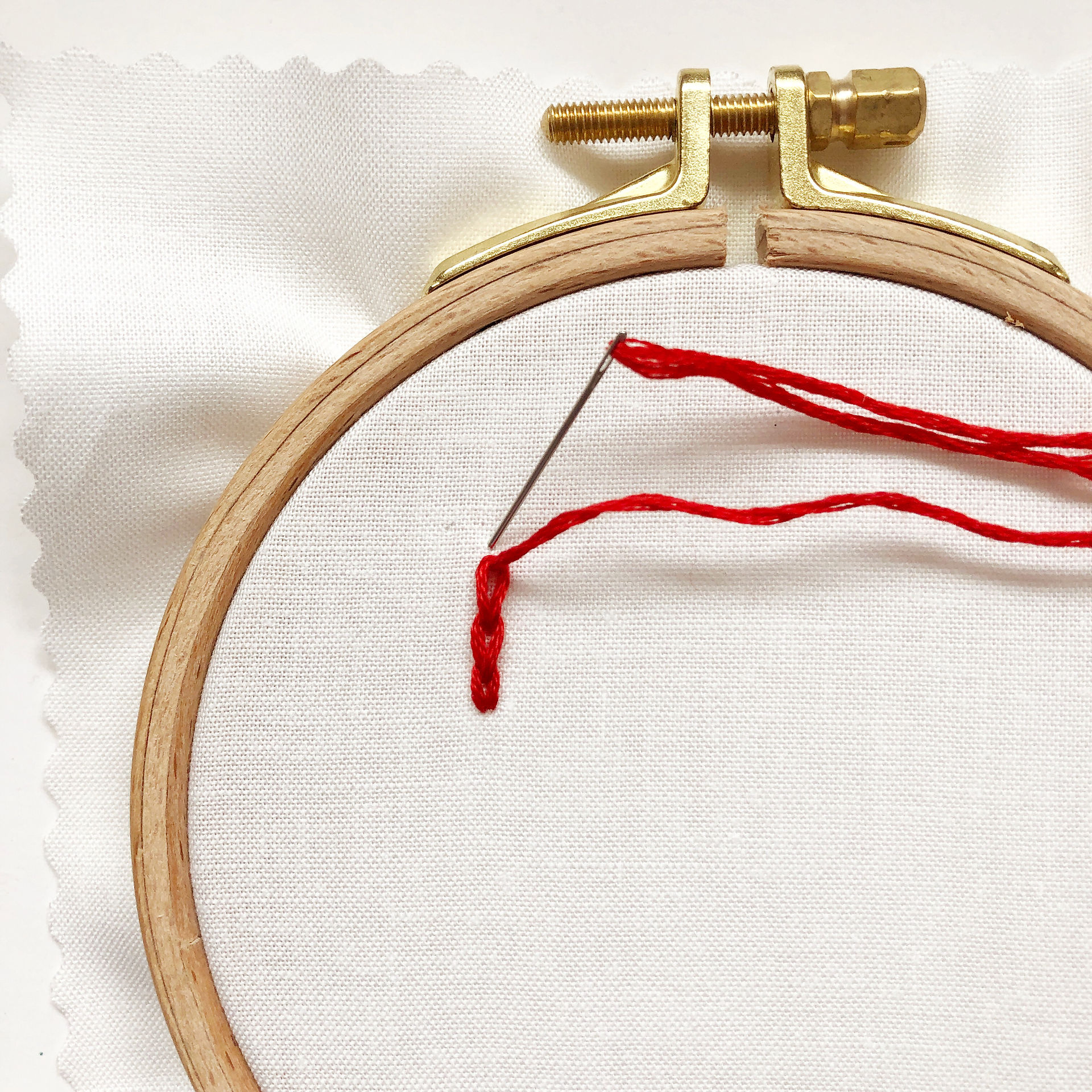 Laid Thread Step 3a