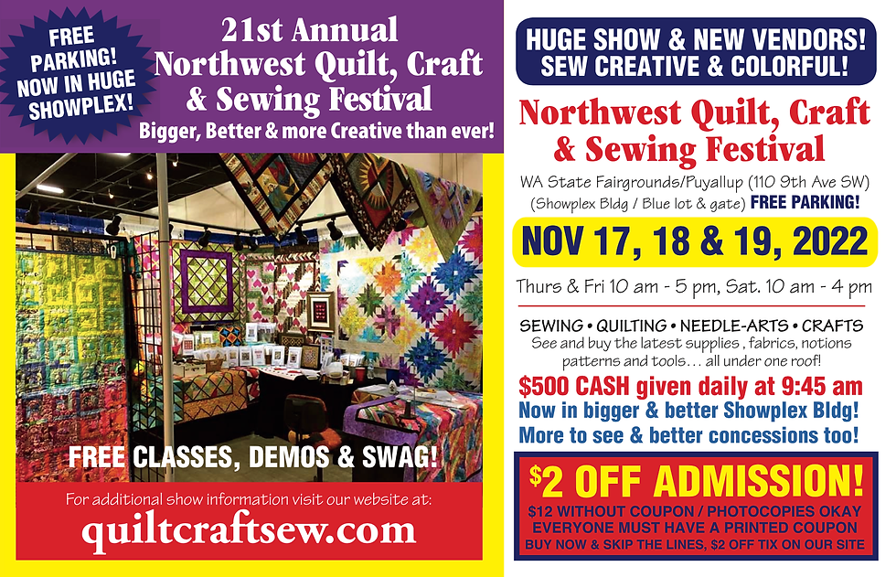 NW Quilt, Craft & Sewing Festival