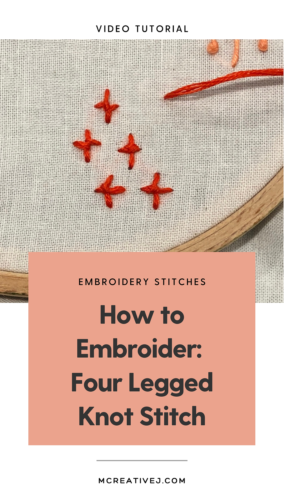 How to Embroider: Detached Woven Picot Chain Stitch