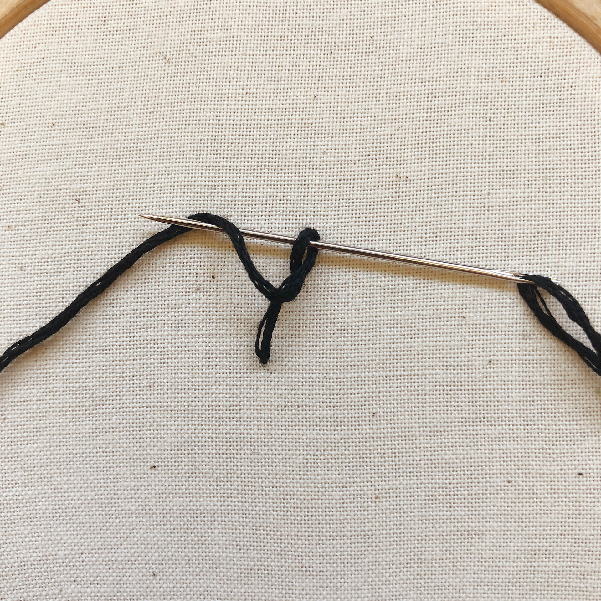 Colonial Knot Step 2b