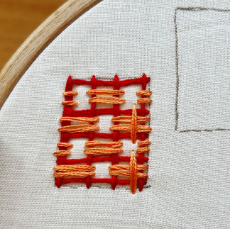 Plaid Filling Stitch Step 5b