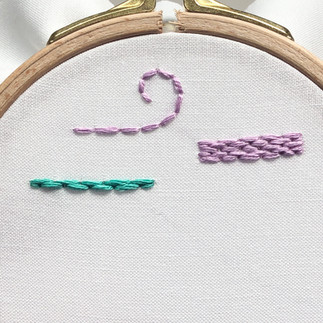 Back stitch