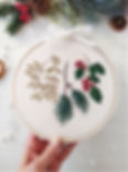 Christmas Botanicals Pattern