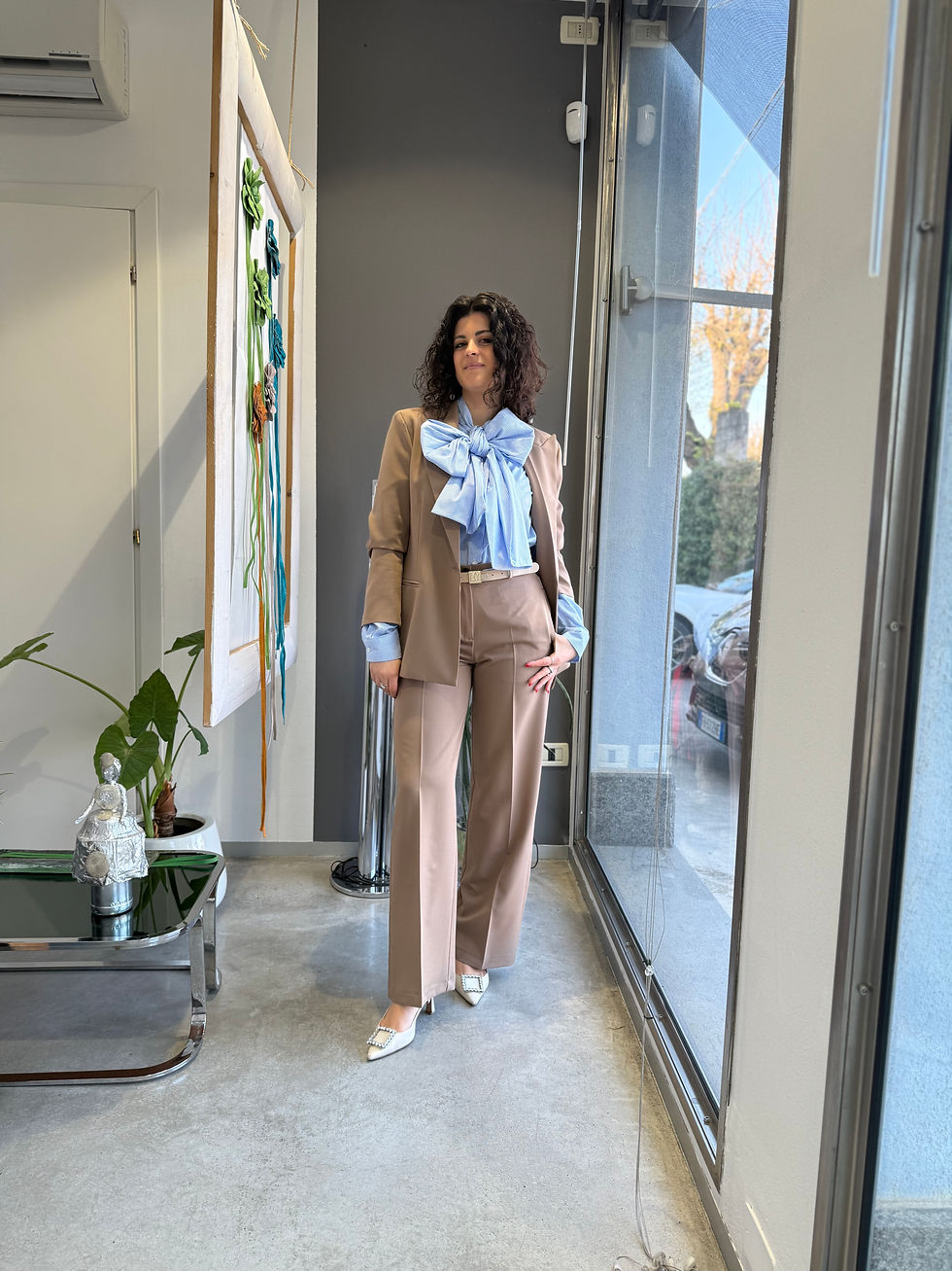 Miniatura: Camicia // con fiocco PLEASE
