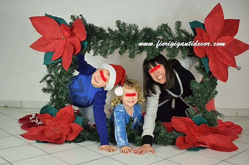 The Christmas frame
