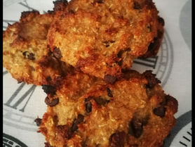 Cookies flocons d'avoine, banane & chocolat