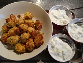 Falafels au four et tzatziki léger