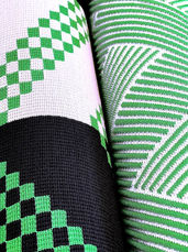 Aqua Verde Collection, Fabric II

Circuit Chevron Fabric

Gridlock Fabric