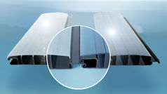 Lamellenrollo - Anti Alge für Naturpools. Verschiedene Farbdesigns