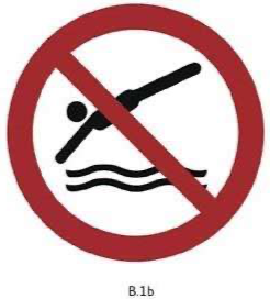 Sicherheitsnorm Pool nicht springen