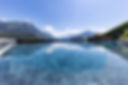 Poolsanierung Innviertel, Renolit Alkorplan Strukturfolie Granit Naturpool Tirol