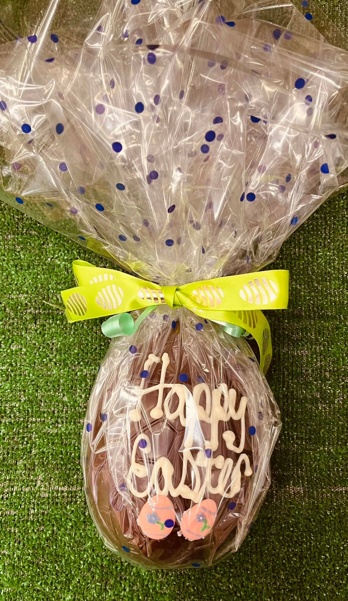 HANDMADE DARK CHOCOLATE EASTER EGG (MEDIUM)