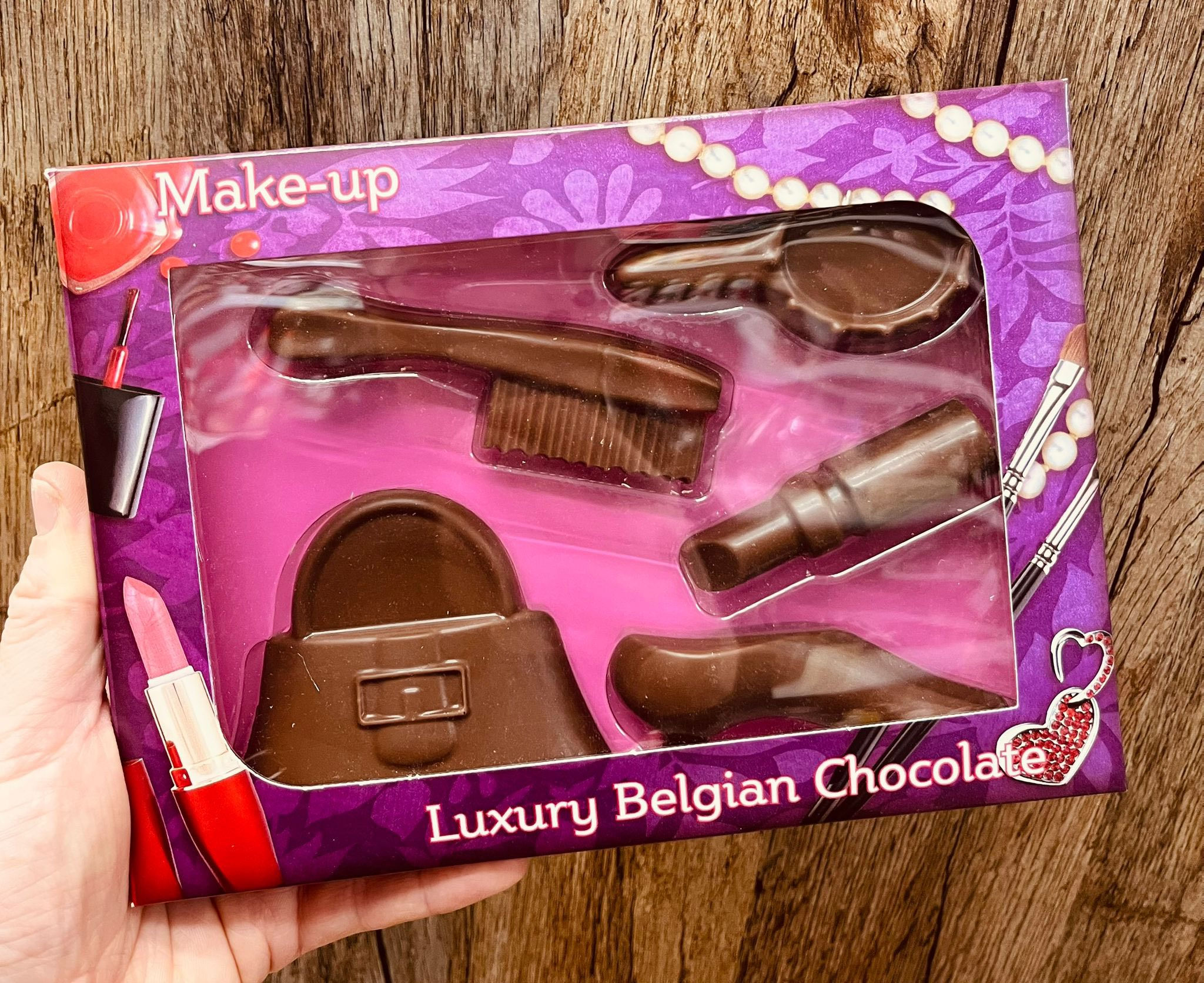 LUXURY BELGIAN CHOCOLATE MAKE UP SET