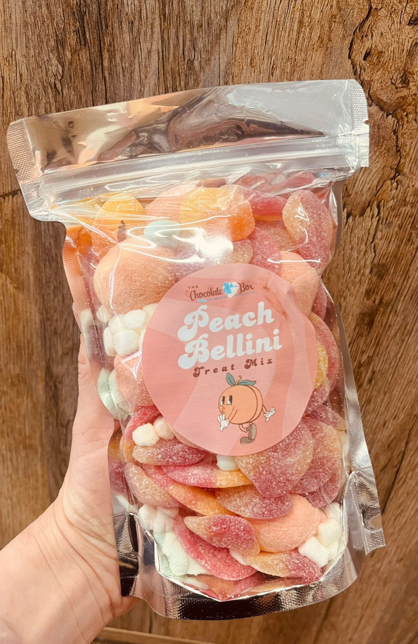PEACH BELLINI MIX POUCH BAG